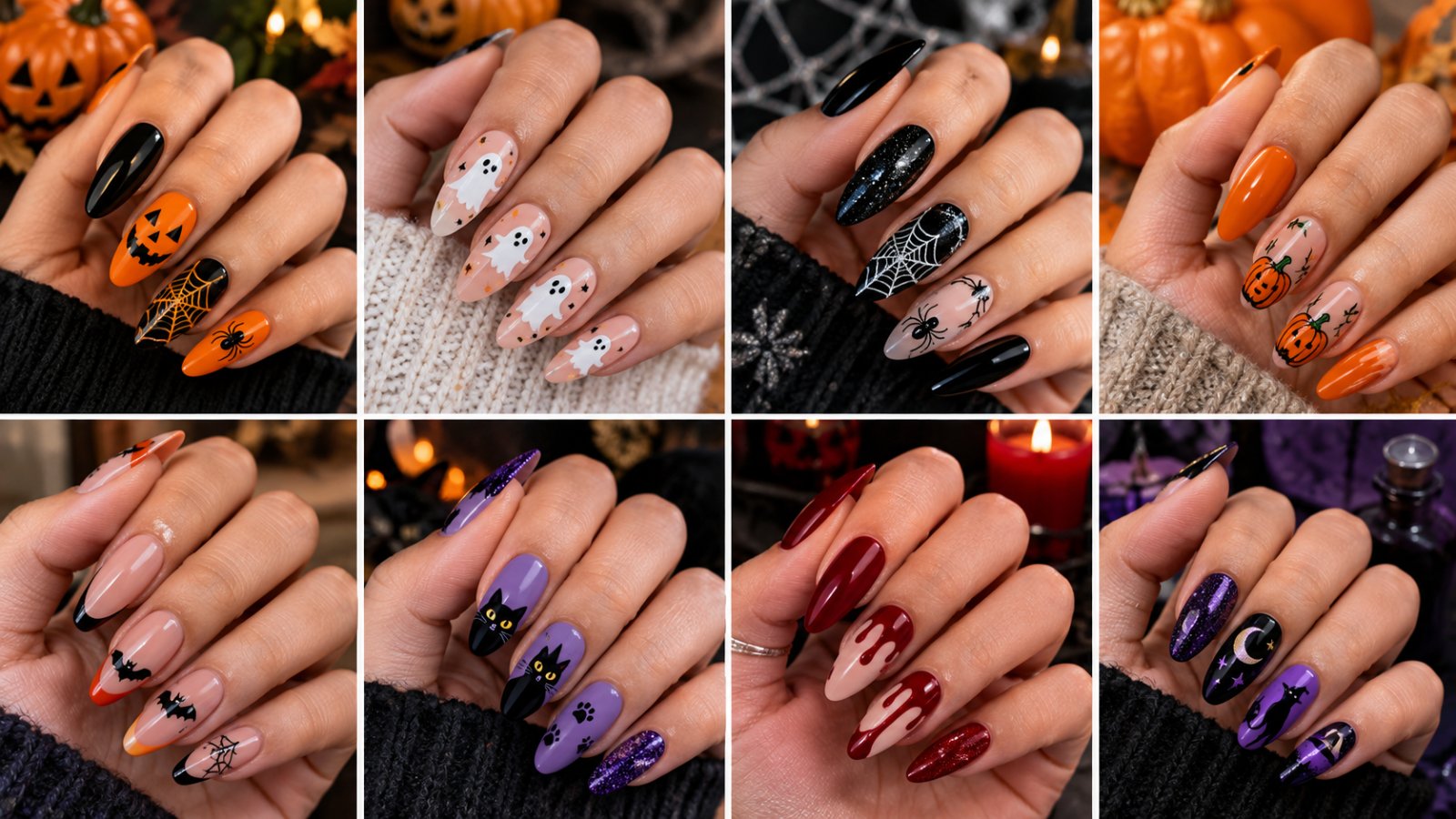 8 Cute Halloween Nail Ideas to Try This Fall